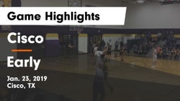 Cisco  vs Early  Game Highlights - Jan. 23, 2019