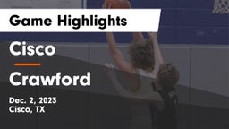 Cisco  vs Crawford  Game Highlights - Dec. 2, 2023