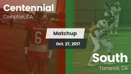 Matchup: Centennial High vs. South  2017