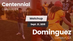 Matchup: Centennial High vs. Dominguez  2018