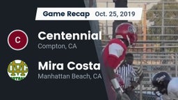 Recap: Centennial  vs. Mira Costa  2019