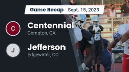 Recap: Centennial  vs. Jefferson  2023