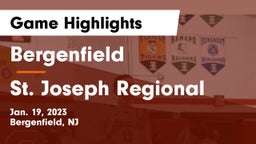 Bergenfield  vs St. Joseph Regional  Game Highlights - Jan. 19, 2023