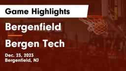 Bergenfield  vs Bergen Tech  Game Highlights - Dec. 23, 2023