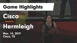 Cisco  vs Hermleigh  Game Highlights - Nov. 14, 2019