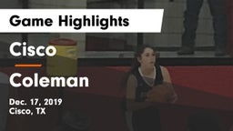 Cisco  vs Coleman  Game Highlights - Dec. 17, 2019