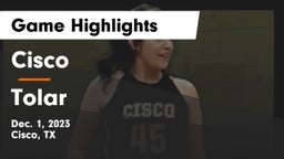 Cisco  vs Tolar  Game Highlights - Dec. 1, 2023