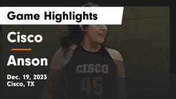 Cisco  vs Anson  Game Highlights - Dec. 19, 2023