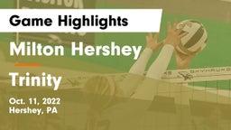 Milton Hershey  vs Trinity  Game Highlights - Oct. 11, 2022