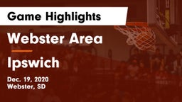 Webster Area  vs Ipswich  Game Highlights - Dec. 19, 2020