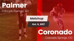 Matchup: Palmer  vs. Coronado  2017