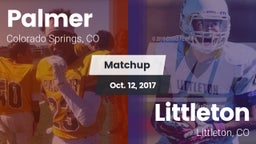 Matchup: Palmer  vs. Littleton  2017