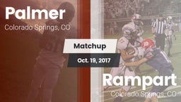 Matchup: Palmer  vs. Rampart  2017
