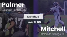 Matchup: Palmer  vs. Mitchell  2018