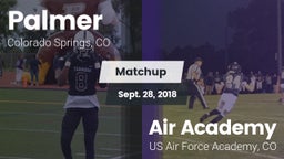Matchup: Palmer  vs. Air Academy  2018