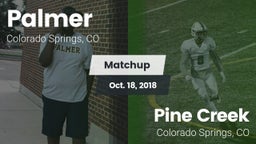 Matchup: Palmer  vs. Pine Creek  2018
