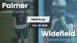Matchup: Palmer  vs. Widefield  2020