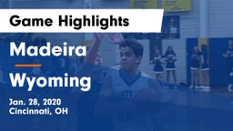 Madeira  vs Wyoming  Game Highlights - Jan. 28, 2020