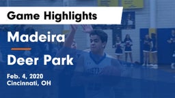 Madeira  vs Deer Park  Game Highlights - Feb. 4, 2020