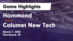 Hammond  vs Calumet New Tech  Game Highlights - March 7, 2020