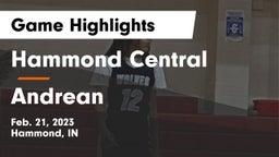Hammond Central  vs Andrean  Game Highlights - Feb. 21, 2023
