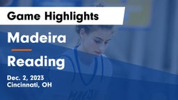 Madeira  vs Reading  Game Highlights - Dec. 2, 2023