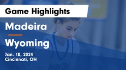 Madeira  vs Wyoming  Game Highlights - Jan. 10, 2024