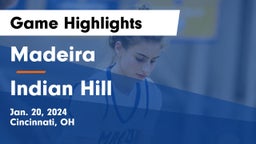 Madeira  vs Indian Hill  Game Highlights - Jan. 20, 2024