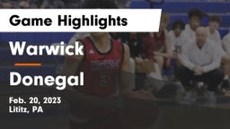 Warwick  vs Donegal  Game Highlights - Feb. 20, 2023