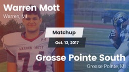Matchup: Mott  vs. Grosse Pointe South  2017