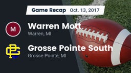 Recap: Warren Mott  vs. Grosse Pointe South  2017