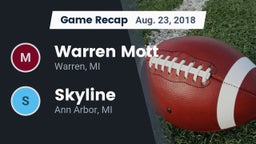 Recap: Warren Mott  vs. Skyline  2018