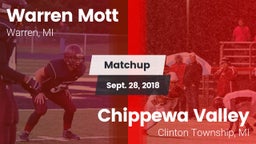 Matchup: Mott  vs. Chippewa Valley  2018