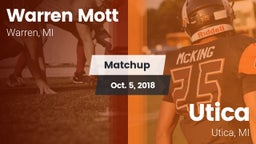 Matchup: Mott  vs. Utica  2018
