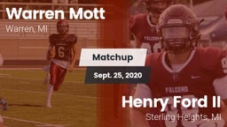 Matchup: Mott  vs. Henry Ford II  2020