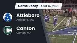Recap: Attleboro  vs. Canton   2021