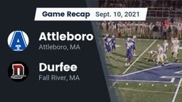 Recap: Attleboro  vs. Durfee  2021