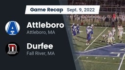 Recap: Attleboro  vs. Durfee  2022