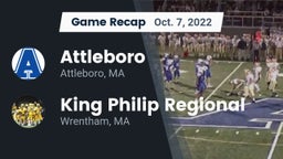 Recap: Attleboro  vs. King Philip Regional  2022