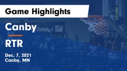 Canby  vs RTR Game Highlights - Dec. 7, 2021