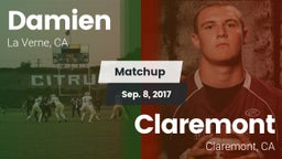 Matchup: Damien  vs. Claremont  2017