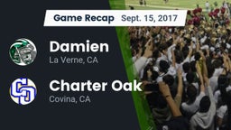 Recap: Damien  vs. Charter Oak  2017