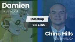 Matchup: Damien  vs. Chino Hills  2017