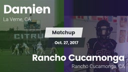 Matchup: Damien  vs. Rancho Cucamonga  2017
