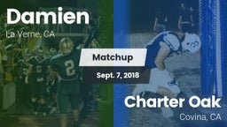 Matchup: Damien  vs. Charter Oak  2018