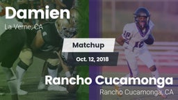 Matchup: Damien  vs. Rancho Cucamonga  2018