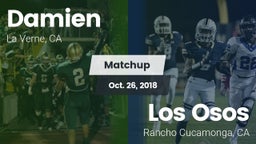 Matchup: Damien  vs. Los Osos  2018