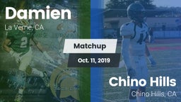 Matchup: Damien  vs. Chino Hills  2019