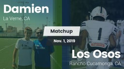 Matchup: Damien  vs. Los Osos  2019