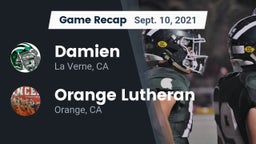 Recap: Damien  vs. Orange Lutheran  2021
